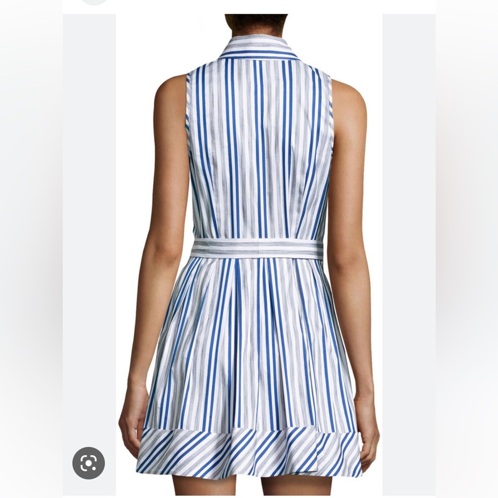 Milly Stripe Shirtdress Size 4 - Picture 2 of 13